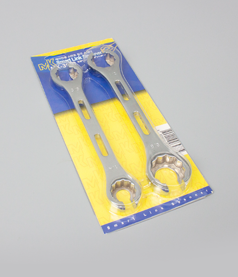 Smart Link Spanners 2pcs 1/4, 3/8, 1/2, 5/8 for A/C